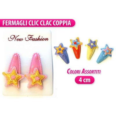 CLICK CLAC 2 PCS. WITH STAR
