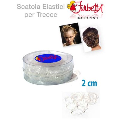 ELASTIC HAIR BRAID CF.12PCS