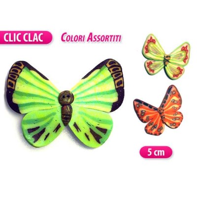 CLICK CLAC WITH BUTTERFLY