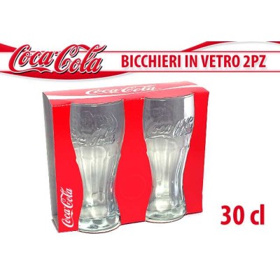 COCA COLA GLASS GLASSES...