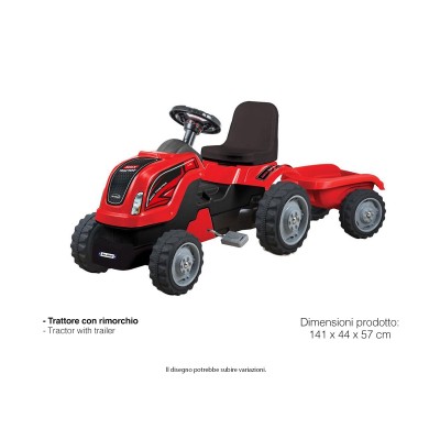 MMX TRACTOR RED