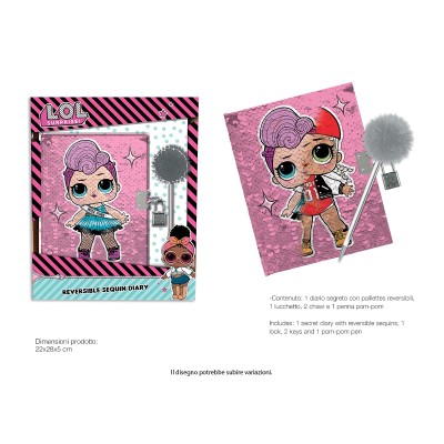 DIARY WITH REVERSIBLE SEQUINS