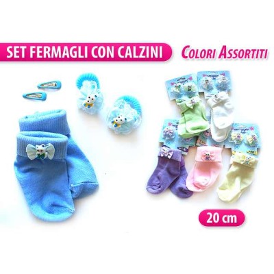 SET CLIPS CHICA C/ CALCETINES