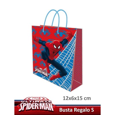PAPER BAG 15*12*6 SPIDERMAN